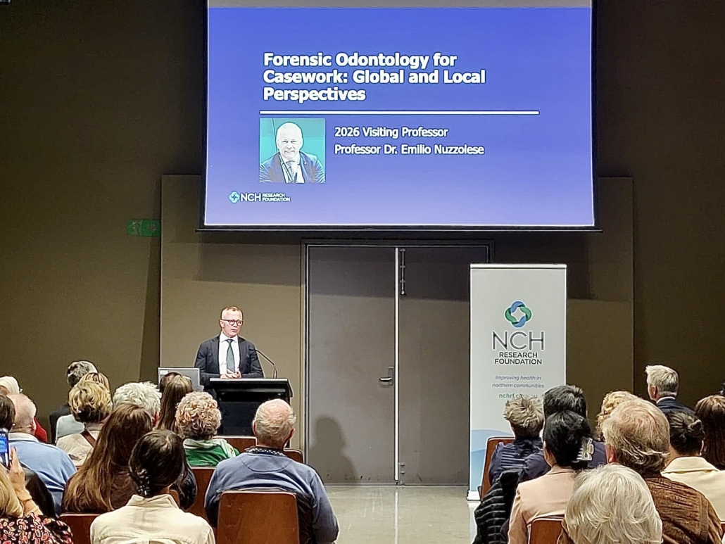 Emilio Nuzzolese ad Adelaide: odontologia forense e identificazione